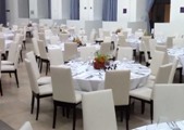 wedding dinner setup