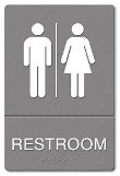 restroom signage