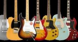 electric guitars